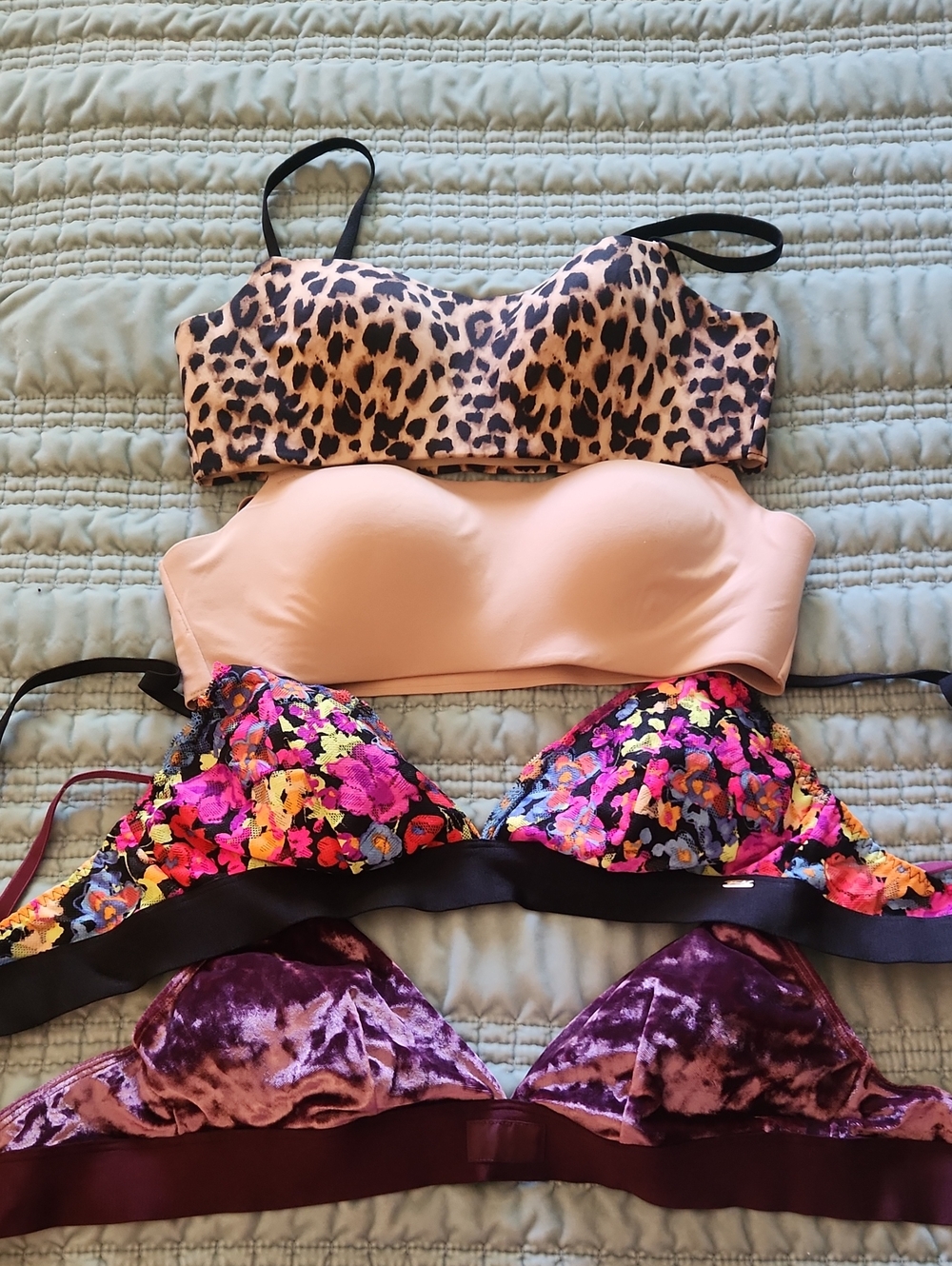 Victoria's Secret Pink Bralettes Bundle
